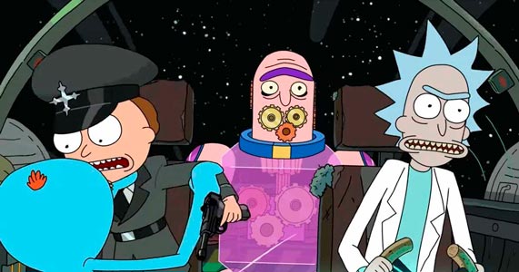Сериал Рик и Морти - Странные путешествия Рика и Морти