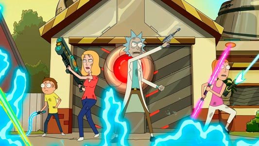 Сериал Рик и Морти - Странные путешествия Рика и Морти
